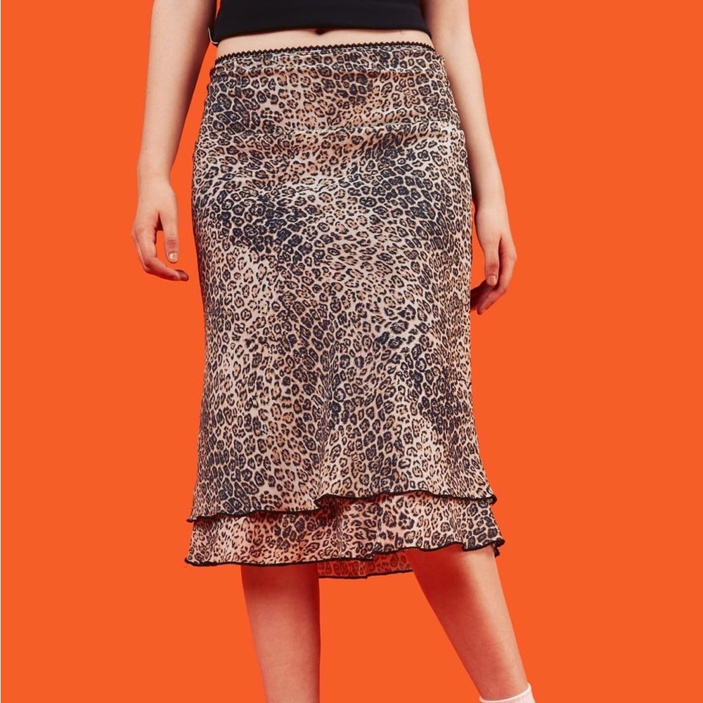 UNIF Leopard Print skirt